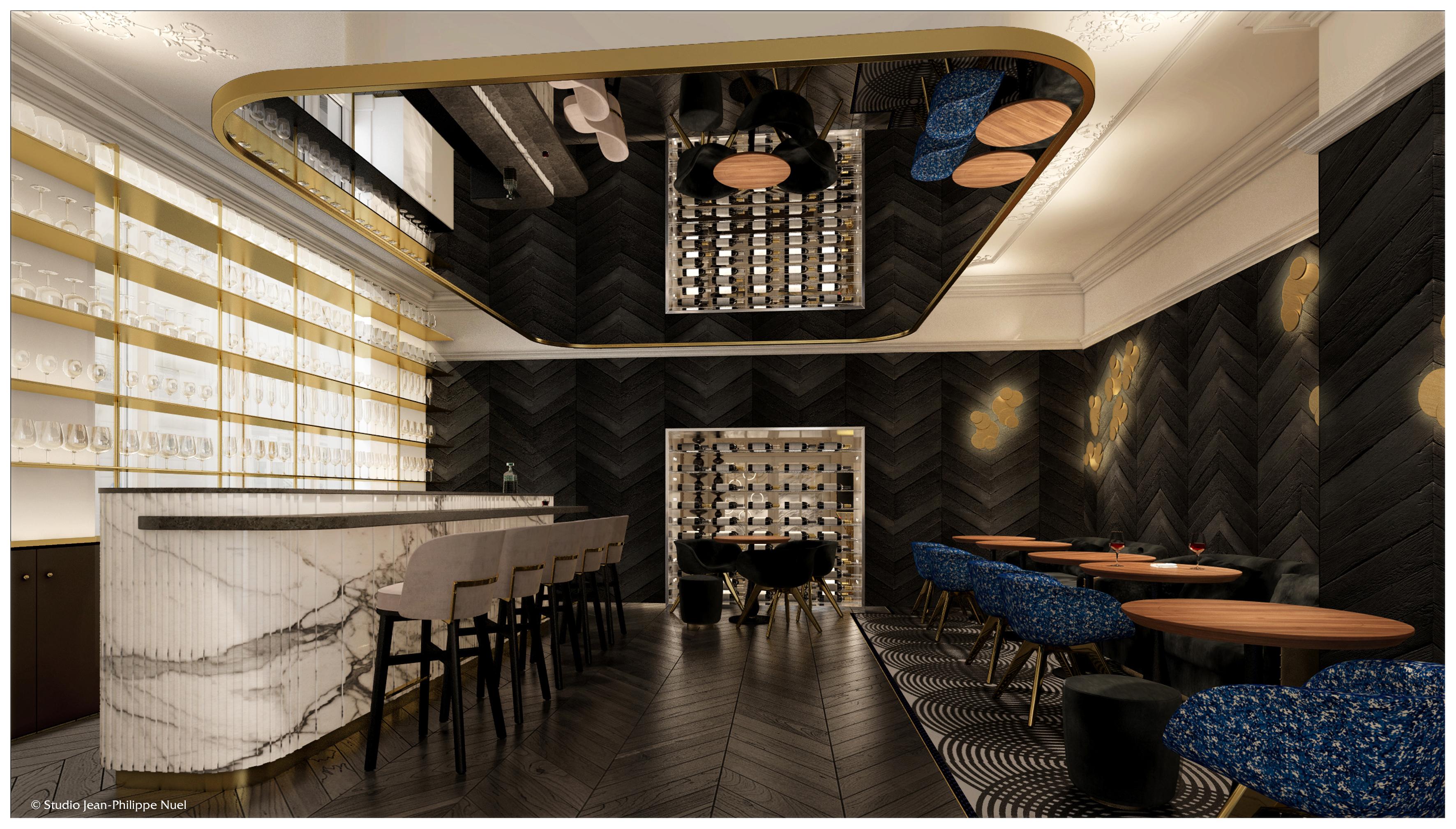 La Clef Champs-Elysees Paris By The Crest Collection Zewnętrze zdjęcie Interior of the restaurant